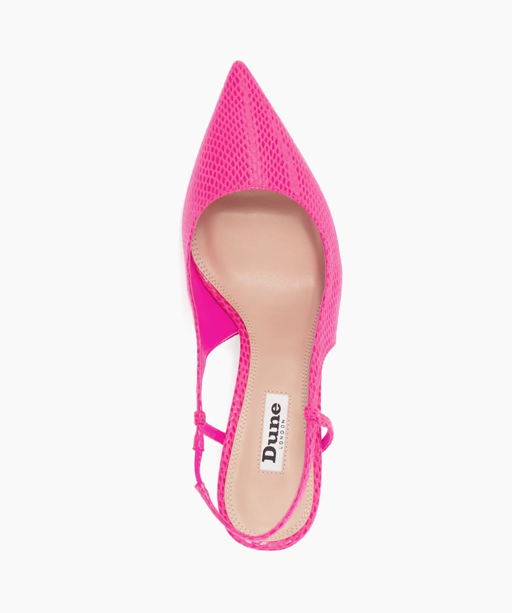 Dune pink court shoes 2025