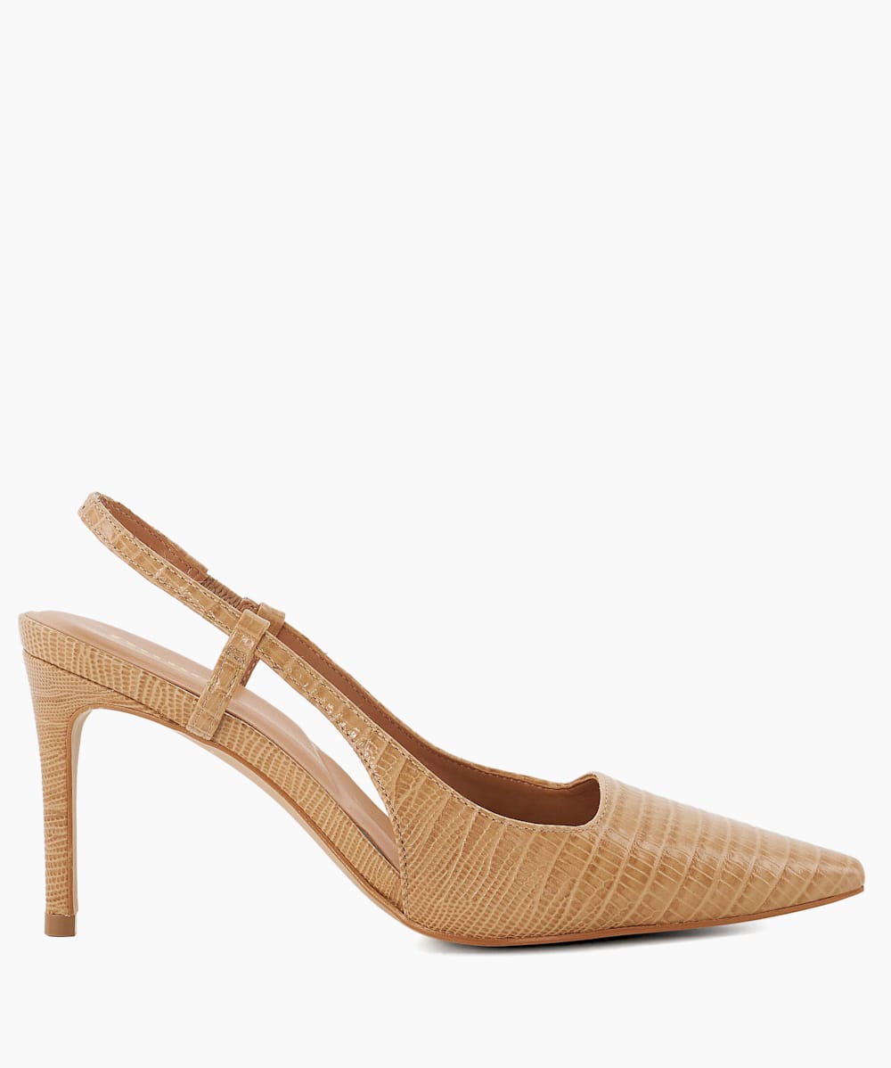 Camel slingbacks discount