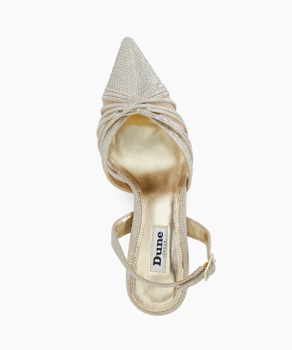 Dune hotsell gold shoes