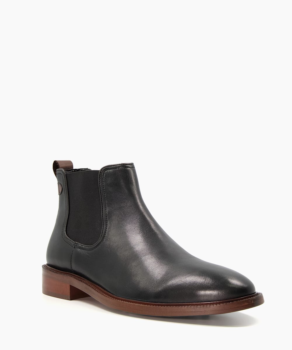 Coats Black Casual Chelsea Boots Dune London