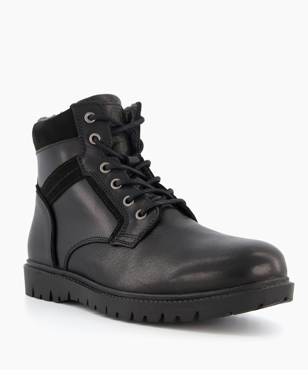 Fur lined boots sales mens