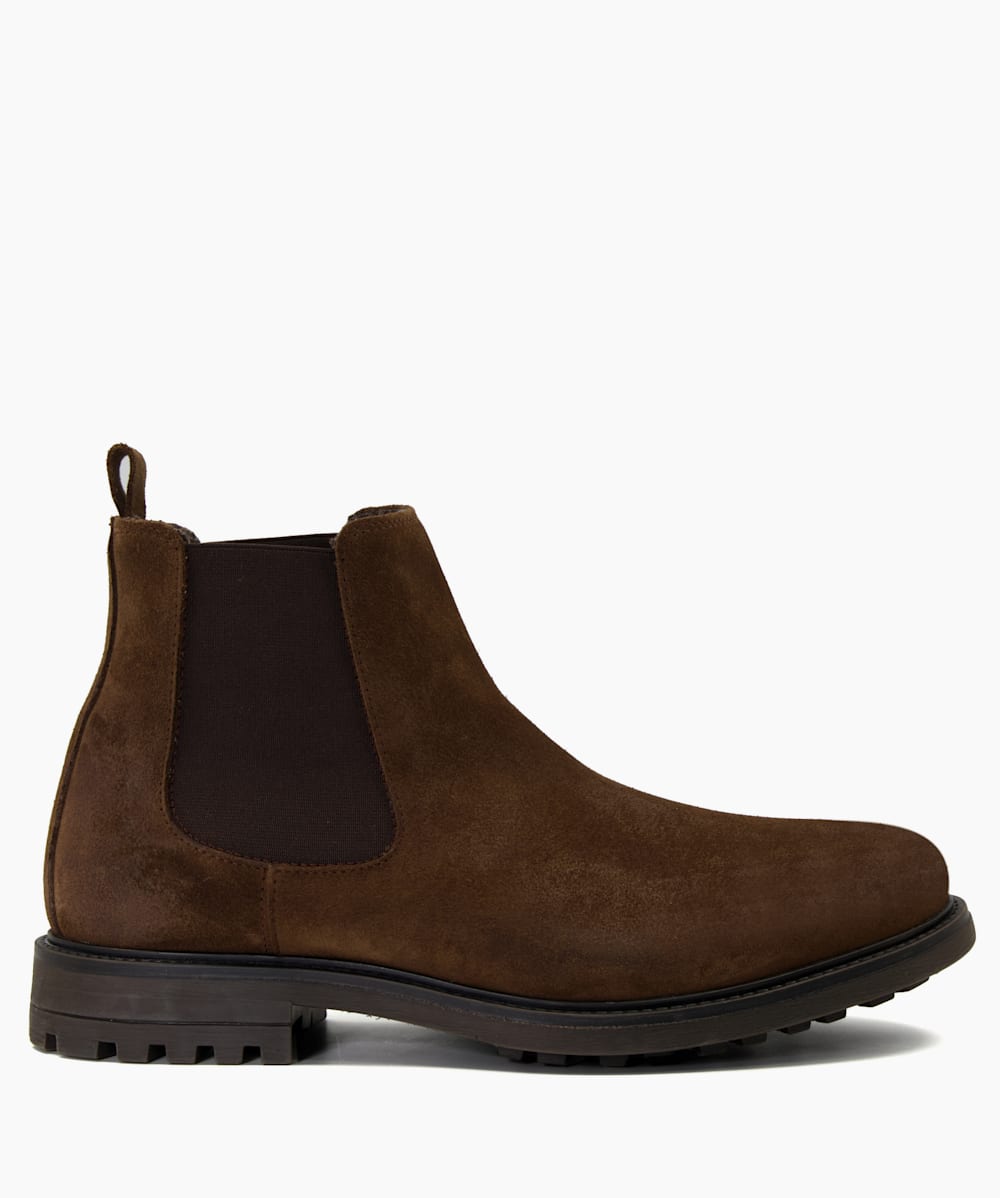 Dune brown chelsea boots best sale