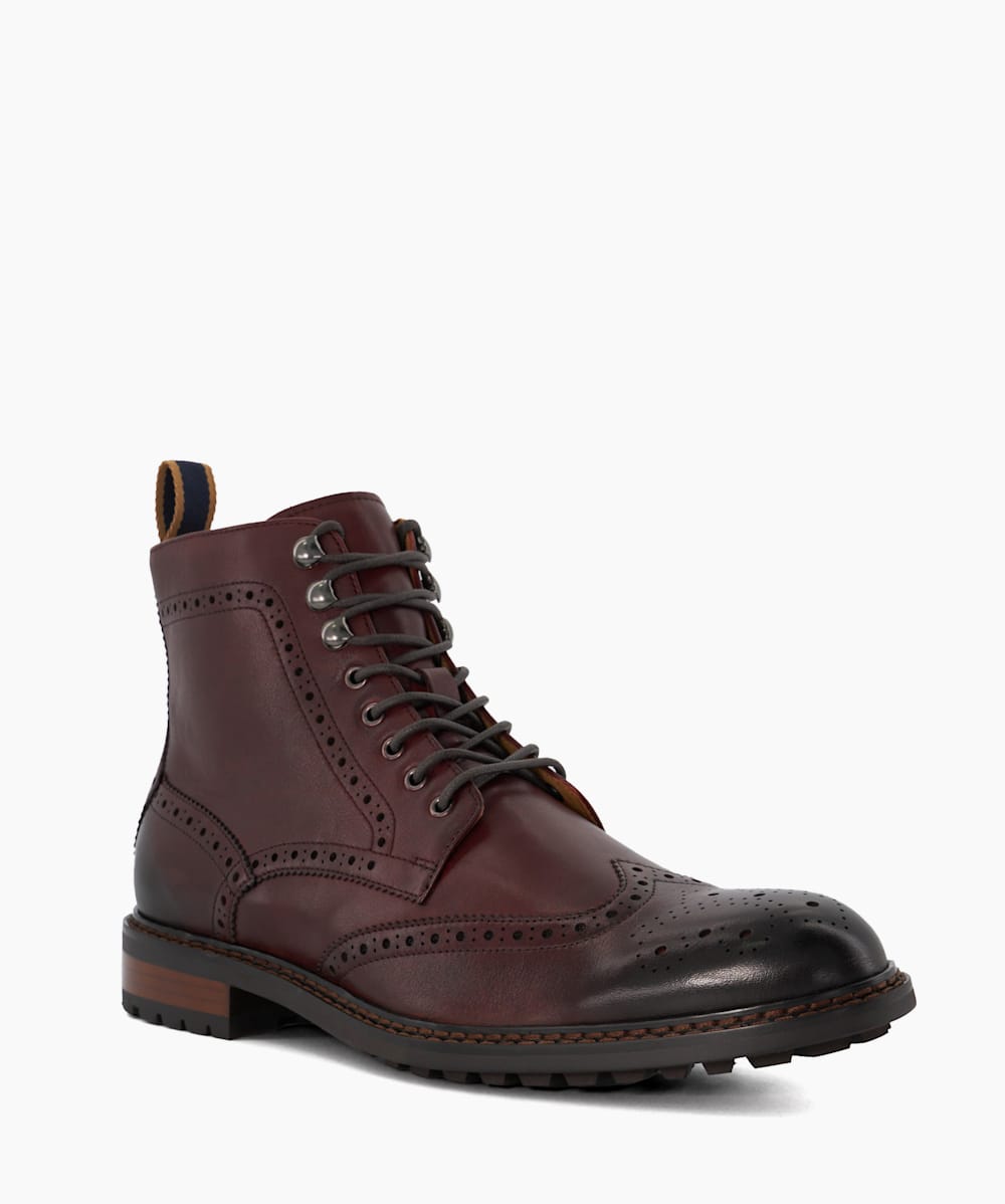 Dune brogue boots deals
