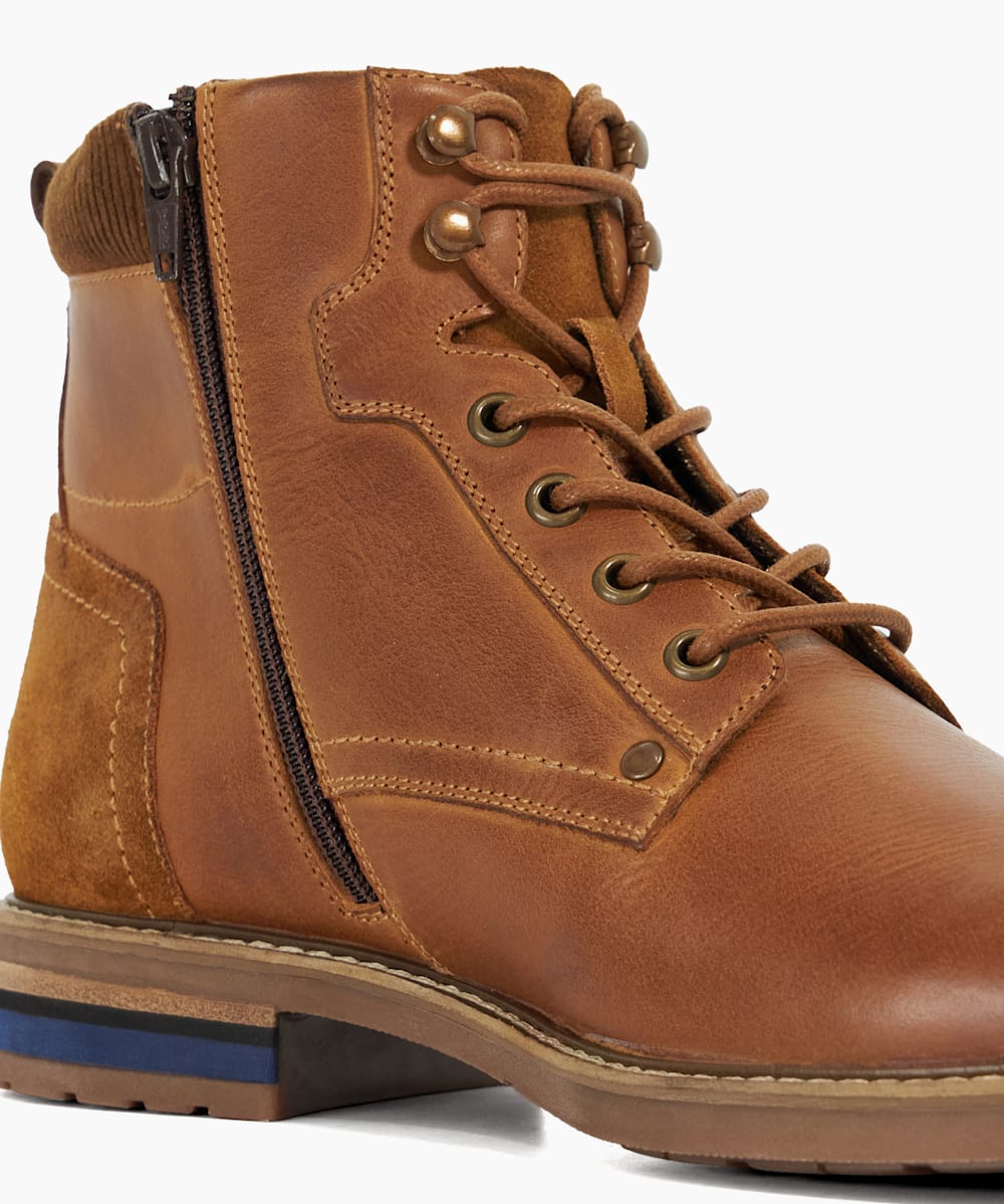 Tan lace boots store