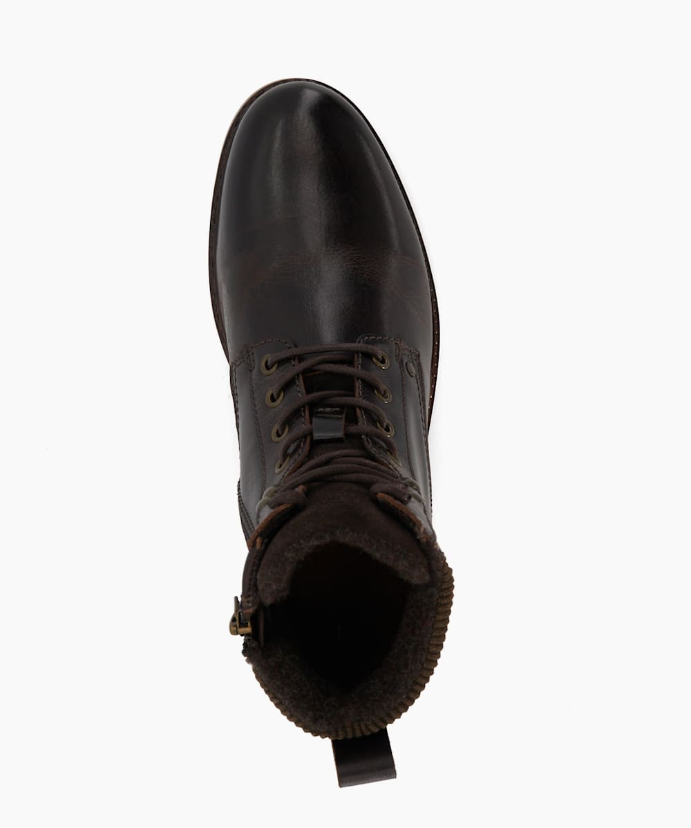 Mens fashion online lace up boots