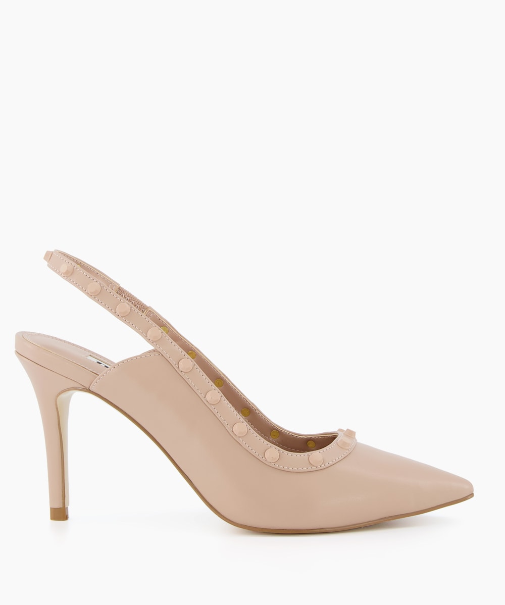 Dune best sale nude shoes
