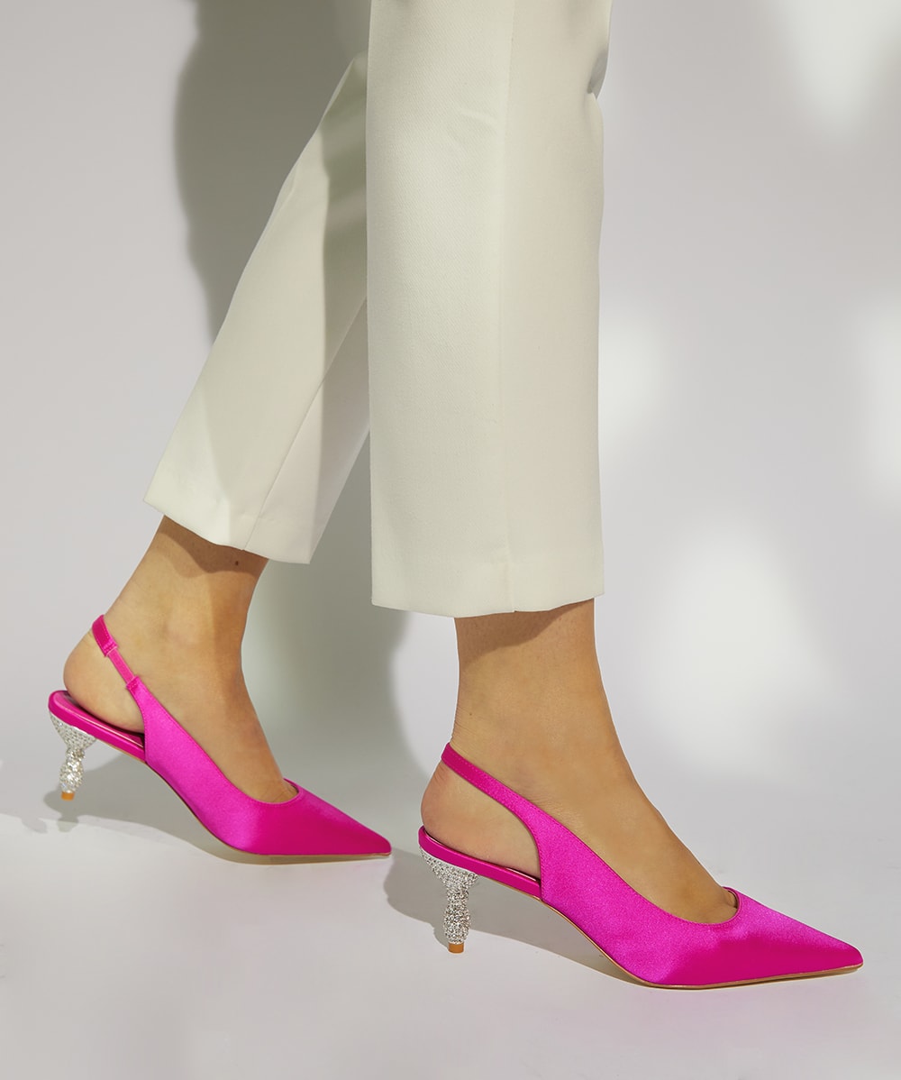 Pink slingback shoes uk new arrivals