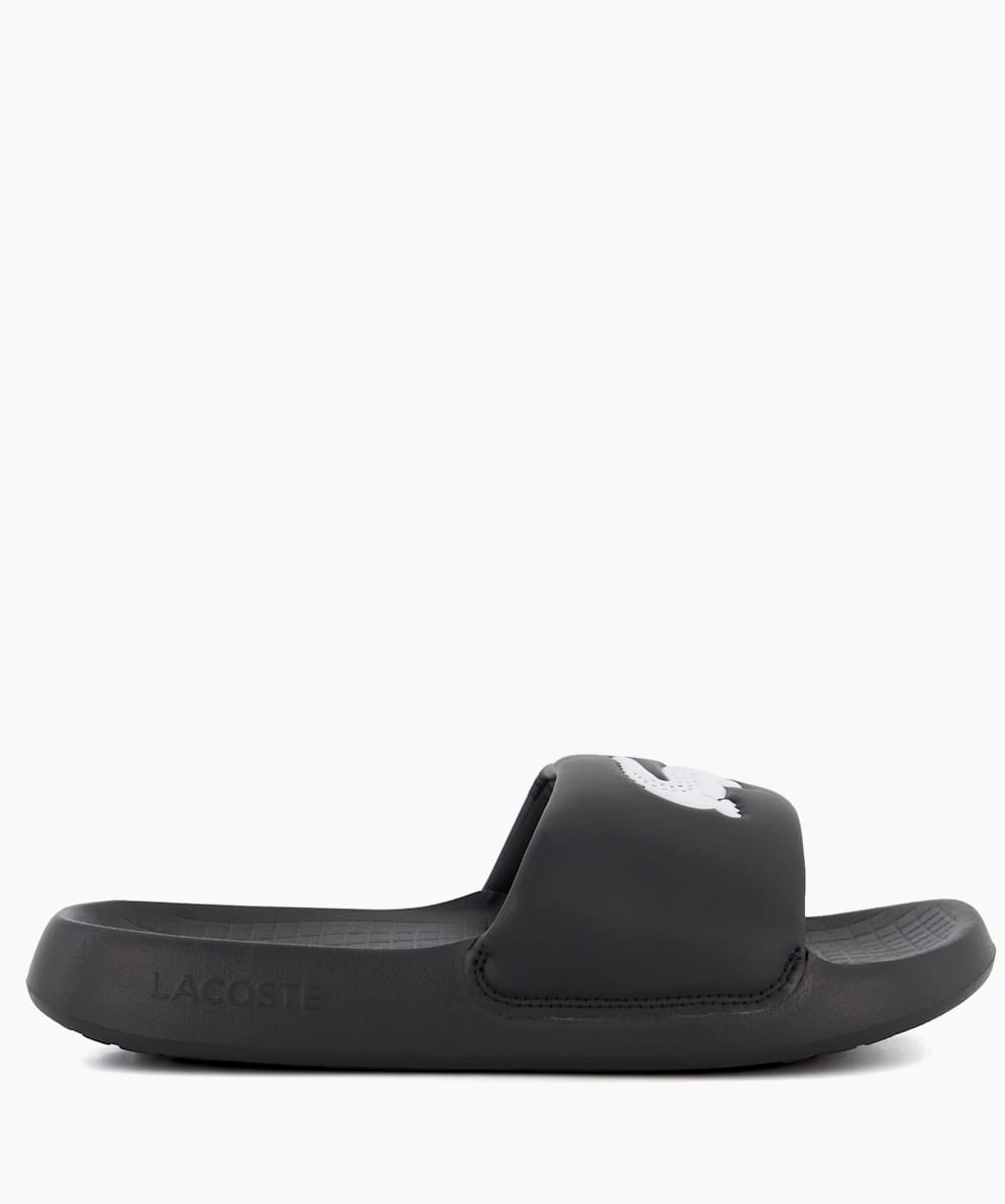 Serve Slide 1.0 Black Branded Casual Slides Dune London