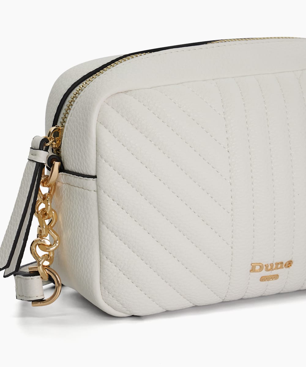 Dune white clutch bag online