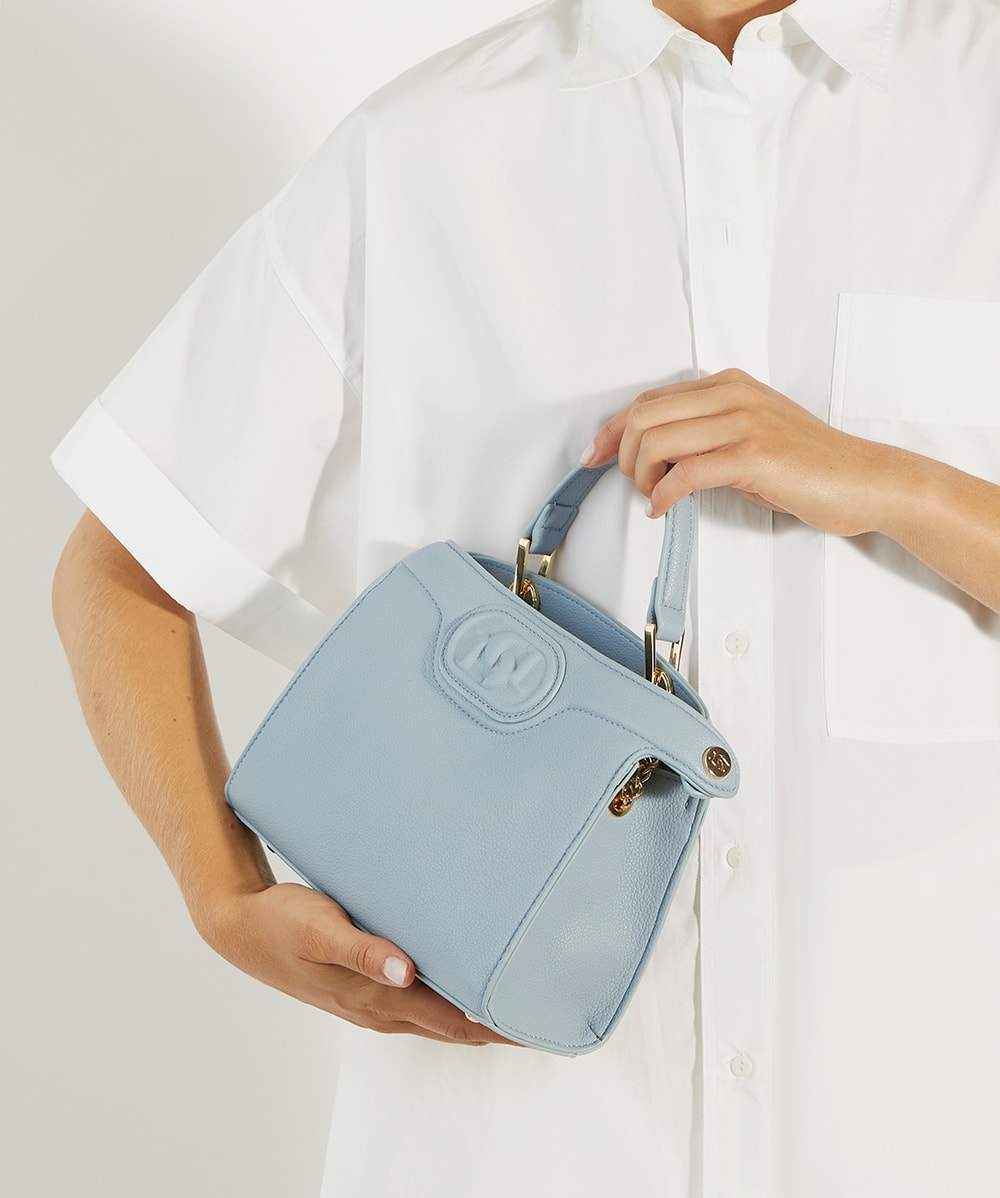 Light blue handbag hotsell