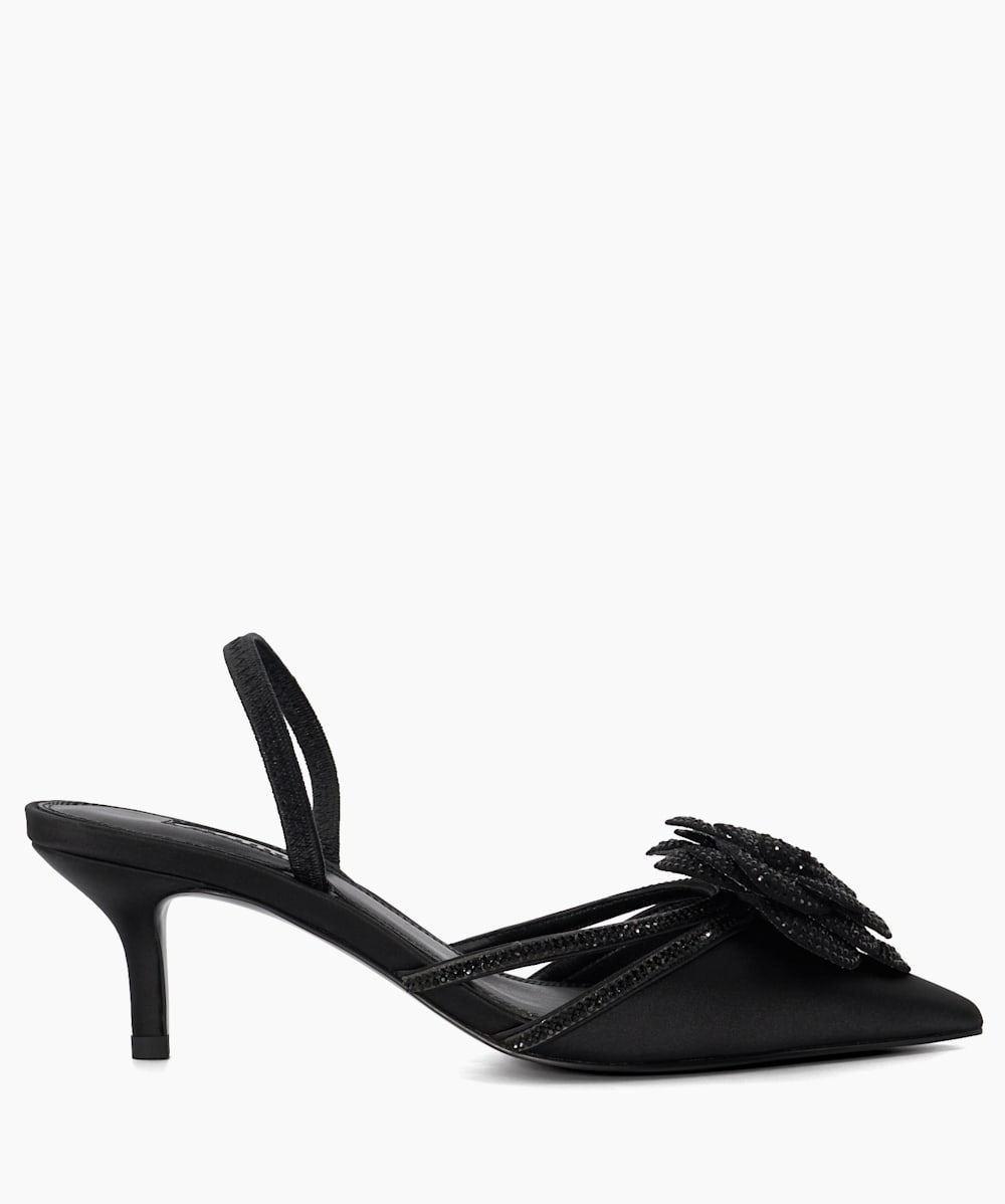 Dune black kitten heels cheap