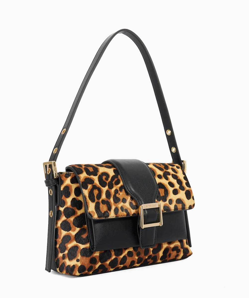 Dune black and leopard print bag on sale