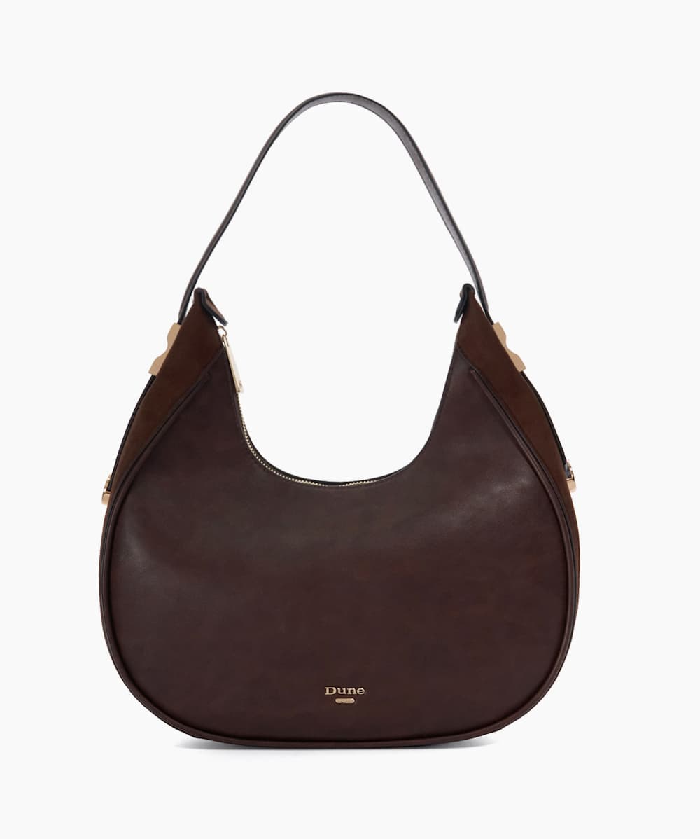 Black and brown shoulder bag top