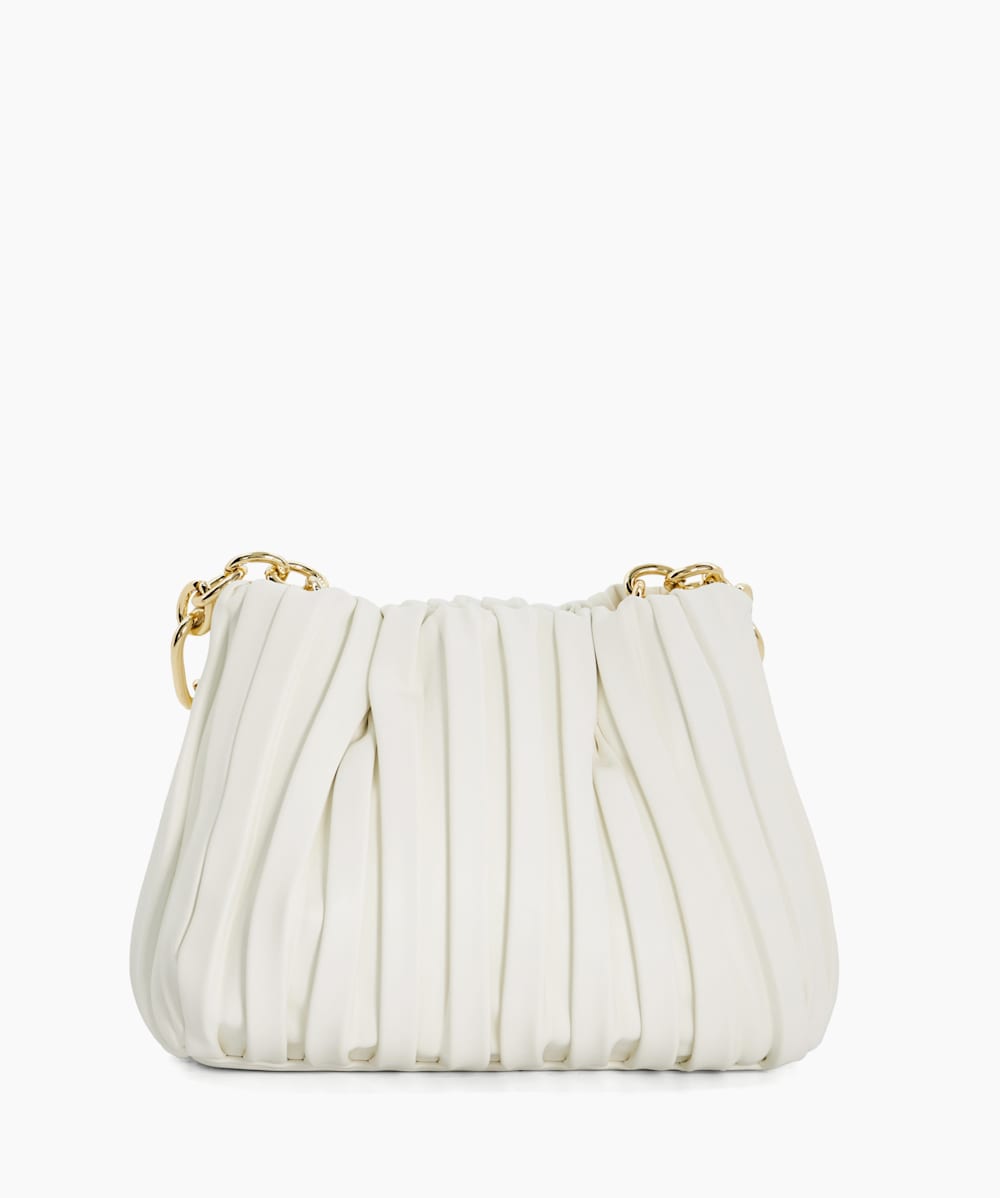 White sales slouch bag