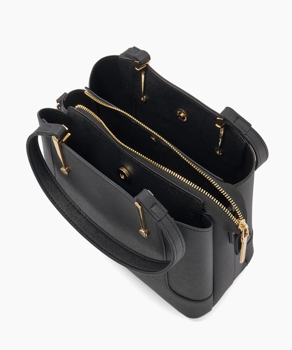 Dinidorriss Black Patent Grab Bag Dune London