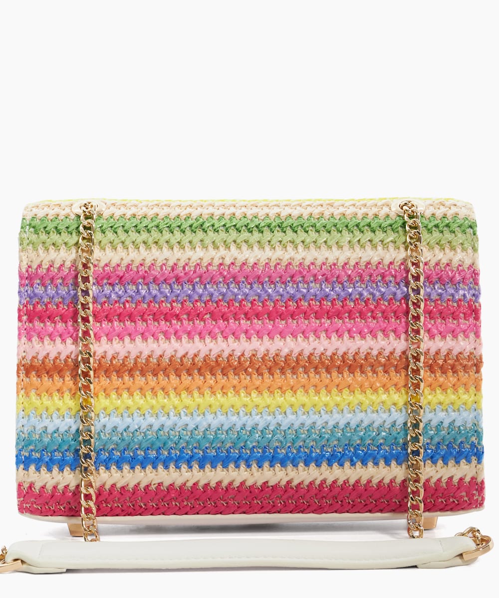 Dune multi coloured clutch bag shop