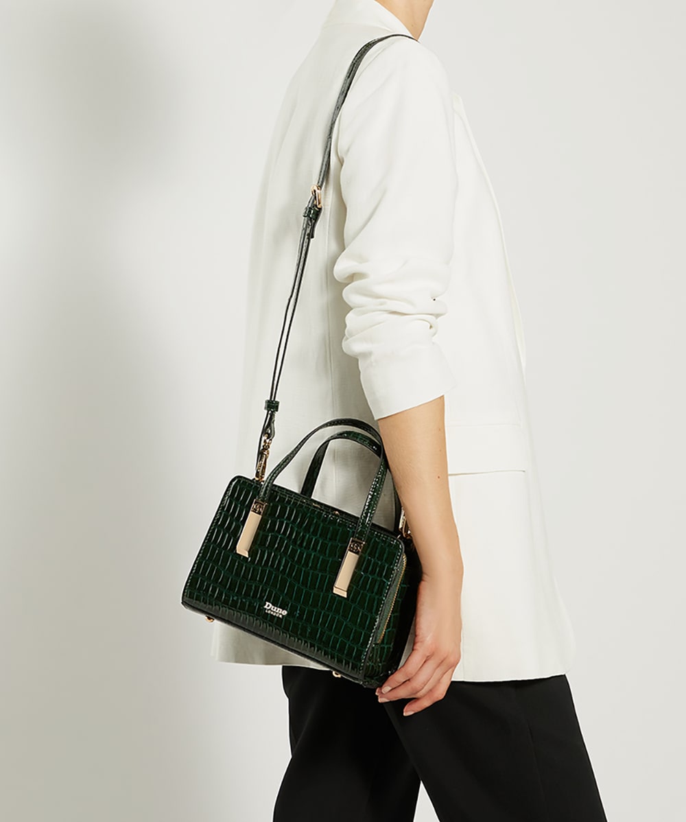 Dune outlet crocodile bag