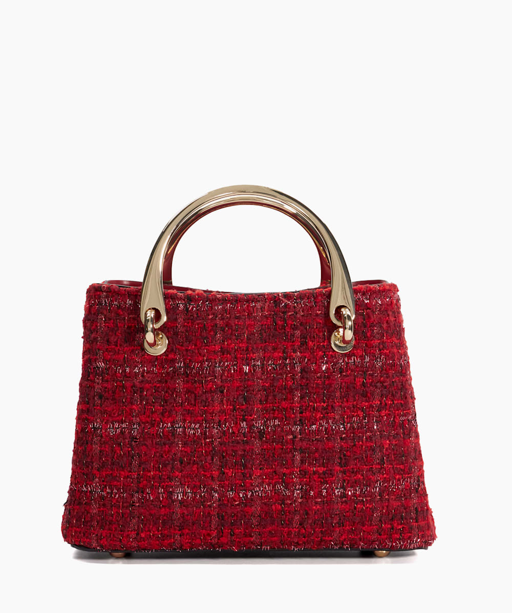 Dinkydorrien Red Woven Tote Bag Dune London