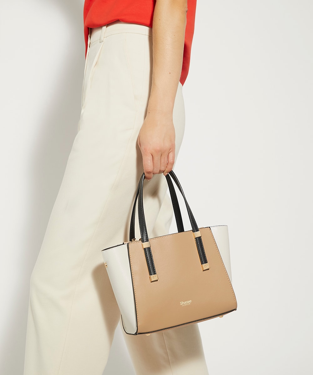 Dinkydresden Camel Small Winged Tote Bag Dune London