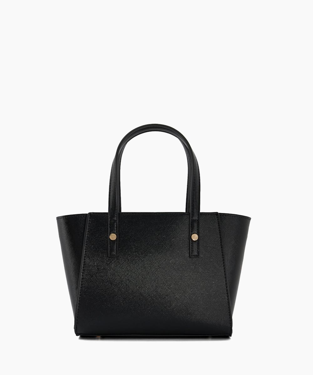 Dinkydresden Black Mini Winged Tote Bag Dune London