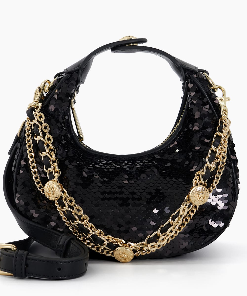 Sac a main deals noir avec chaine
