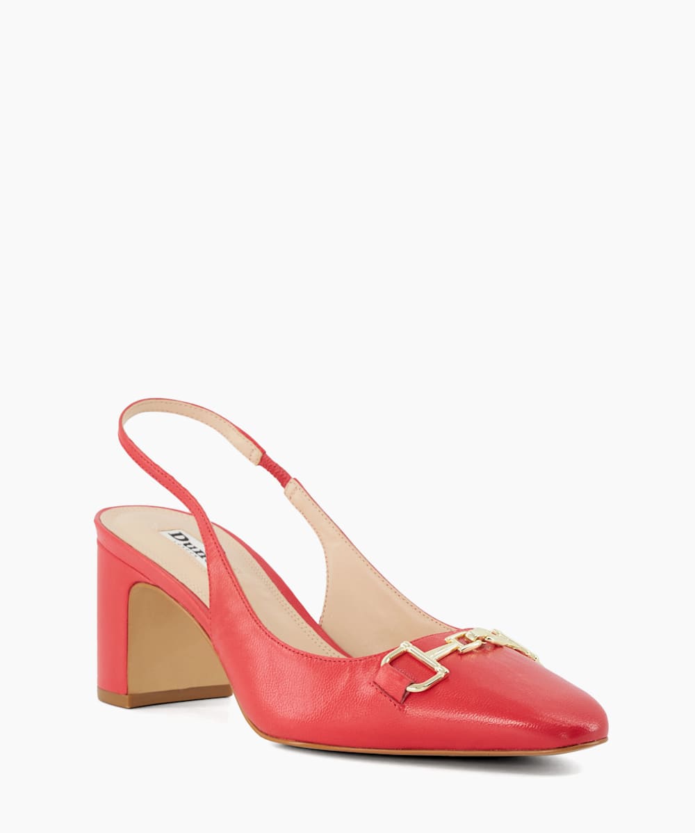 Red slingback cheap