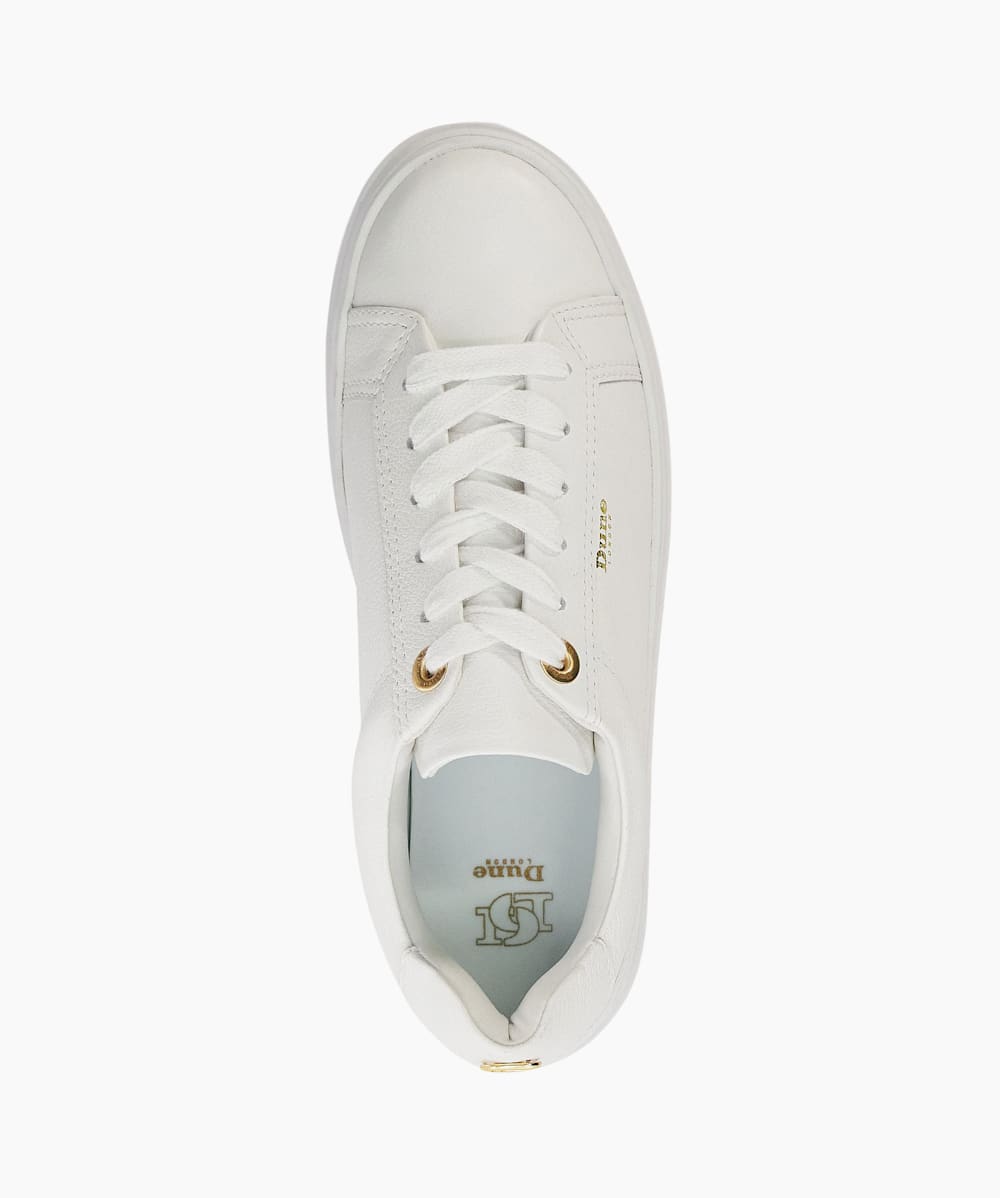 Dune white shoes online