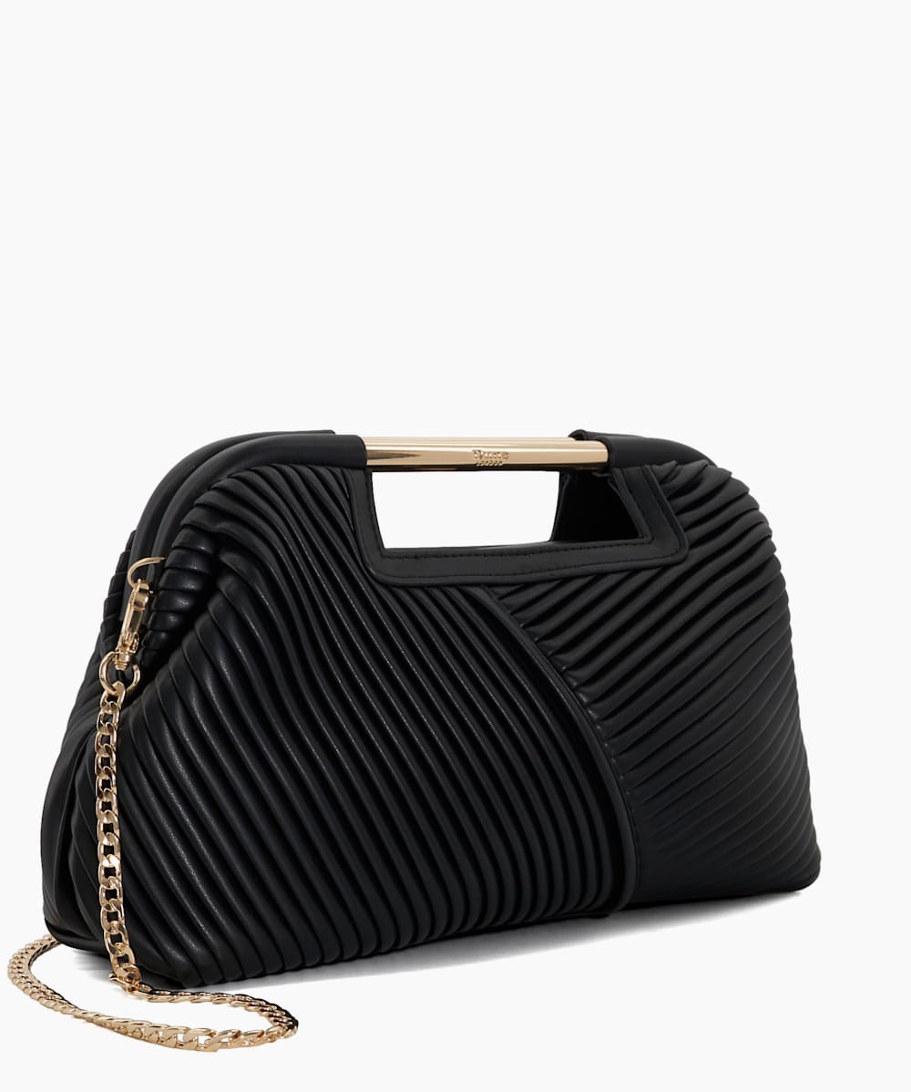 Fendi black clutch online
