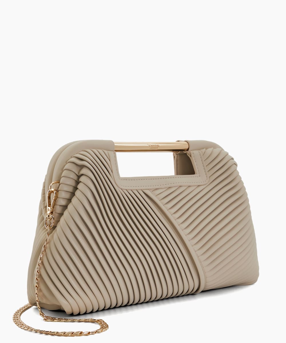 Side clutch bag top