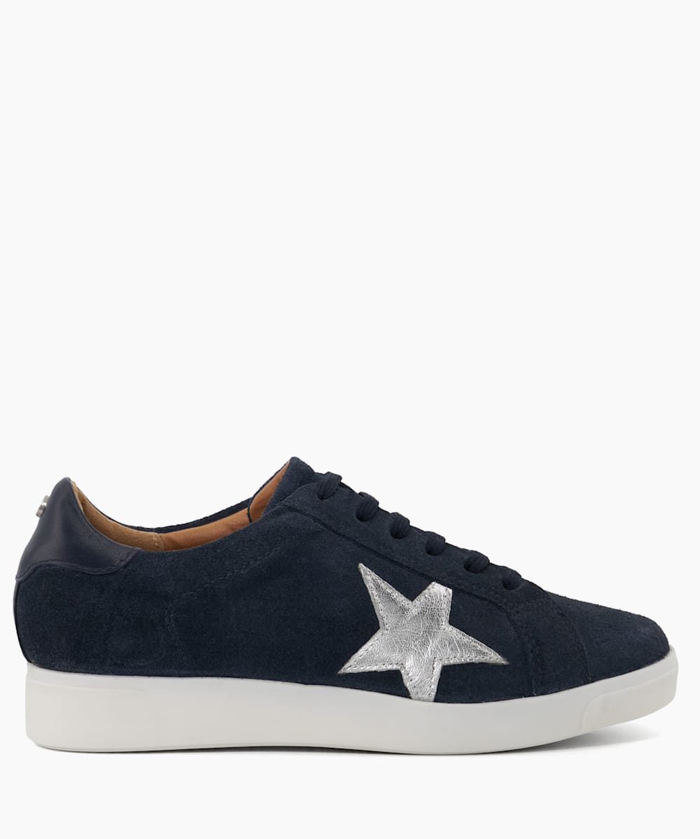 Dune edris lace up star trainers top