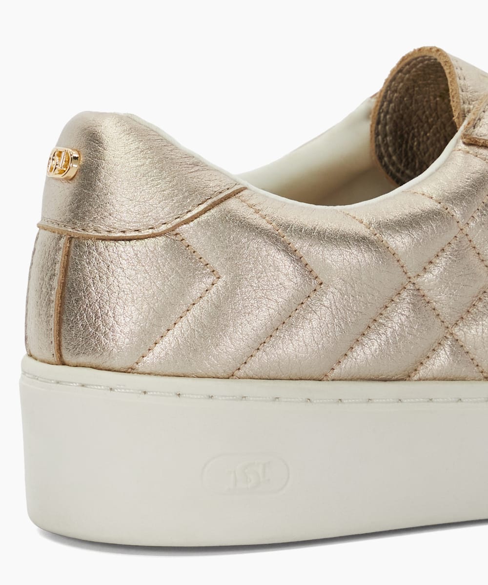 Michael kors irving lace up sneaker champagne deals