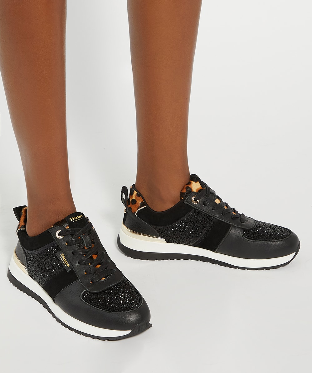 Dune glitter trainers new arrivals