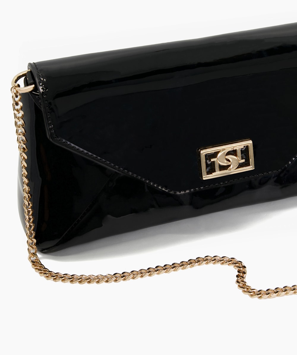 Black patent bag next sales