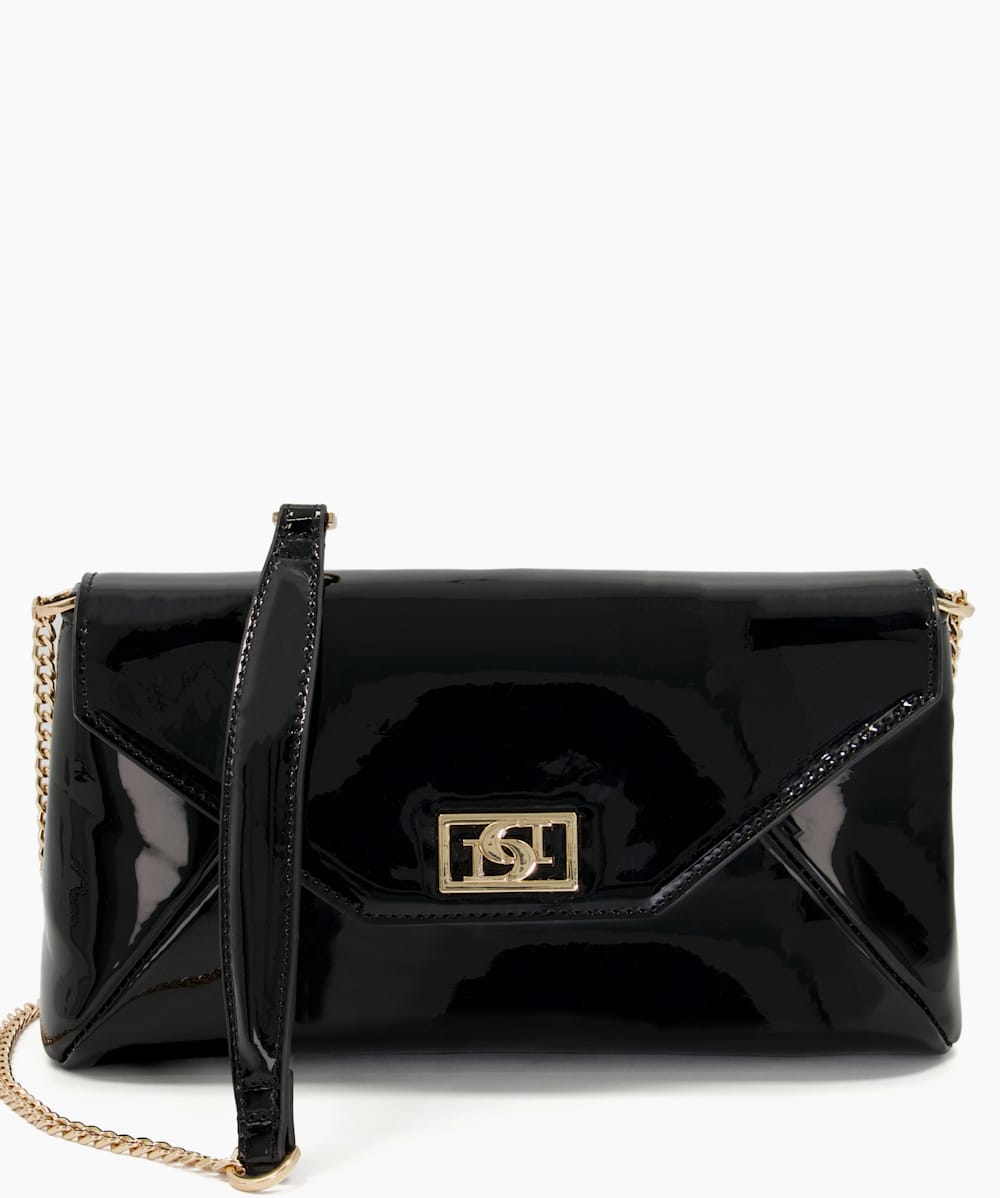 Fendi black patent leather bag outlet