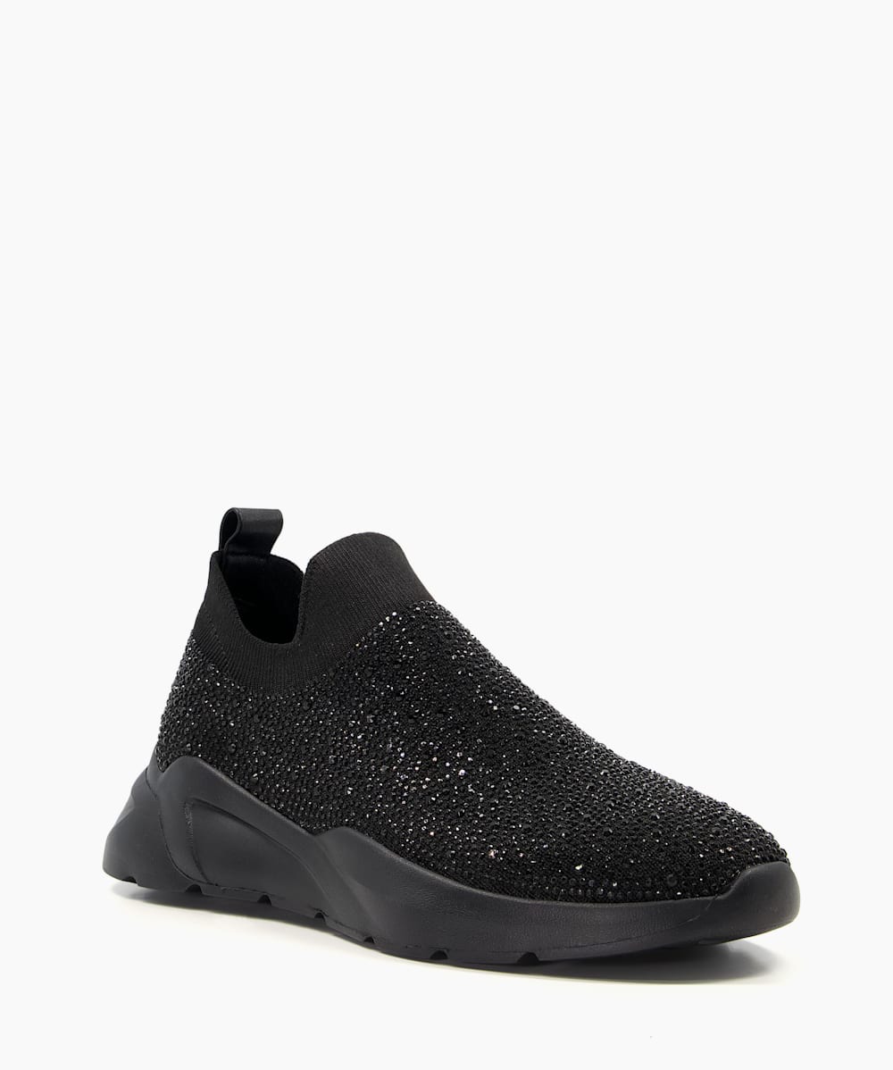 Dune embellished sock trainers online