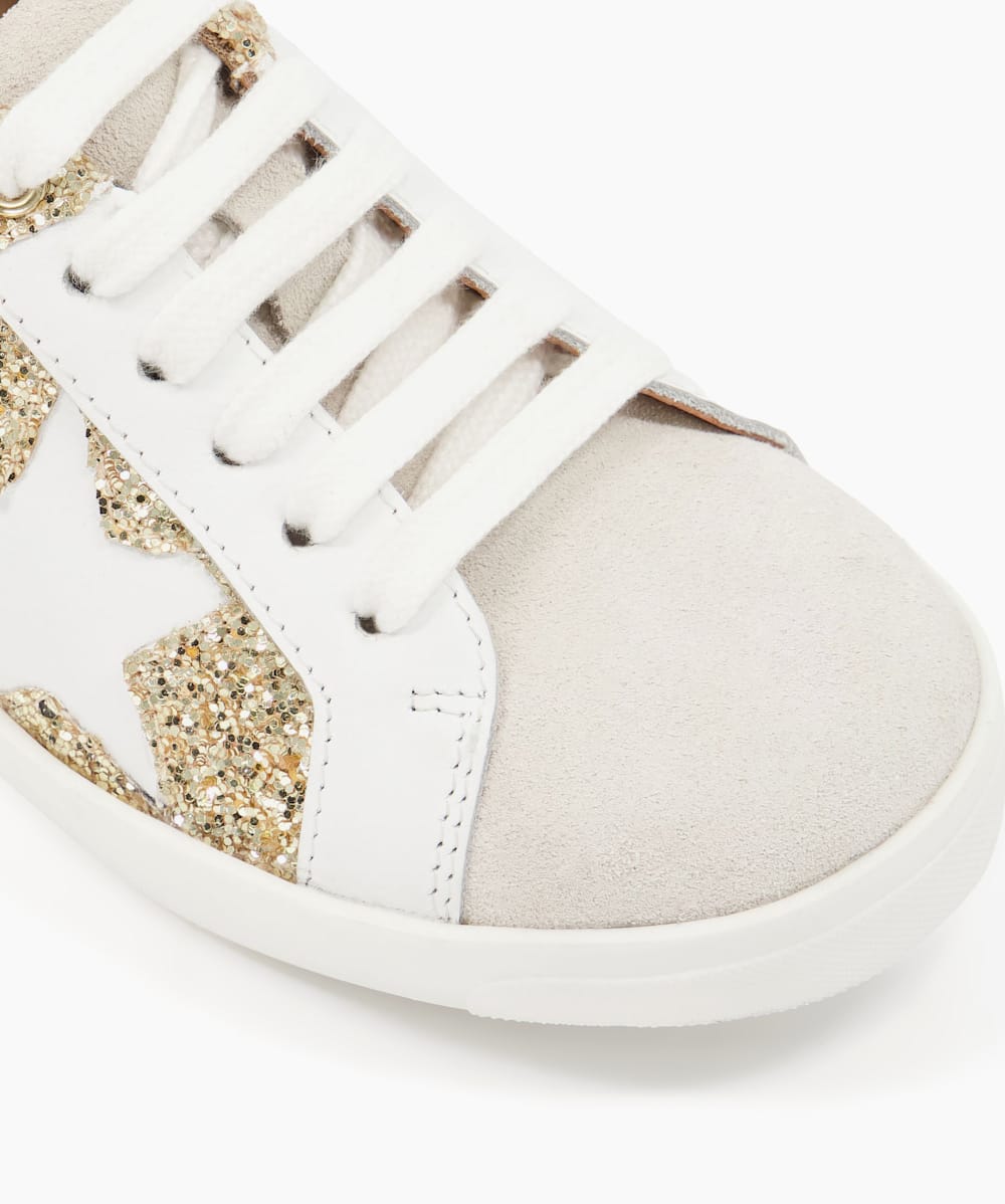 Dune glitter trainers hot sale