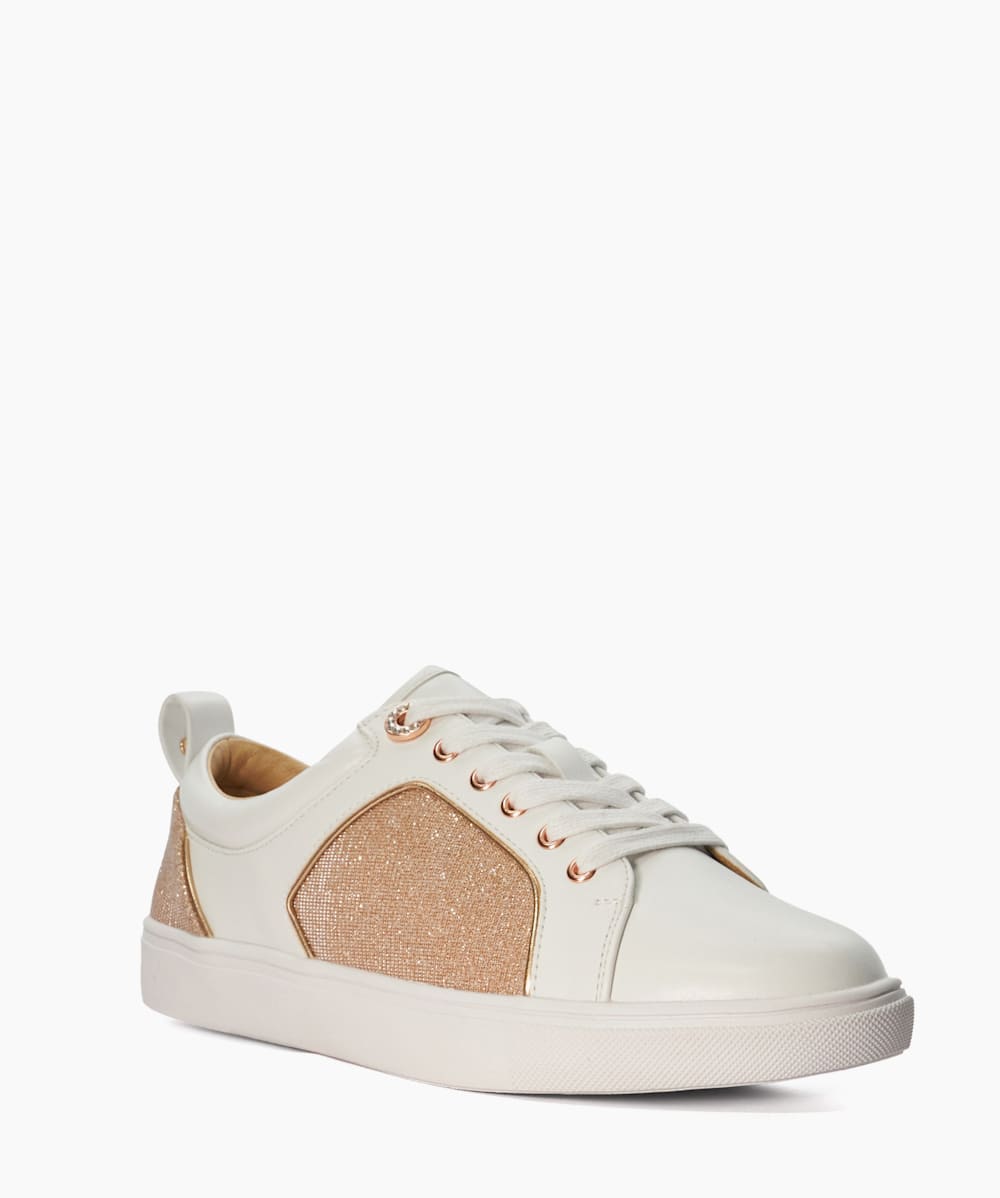 Rose gold lace shoes store