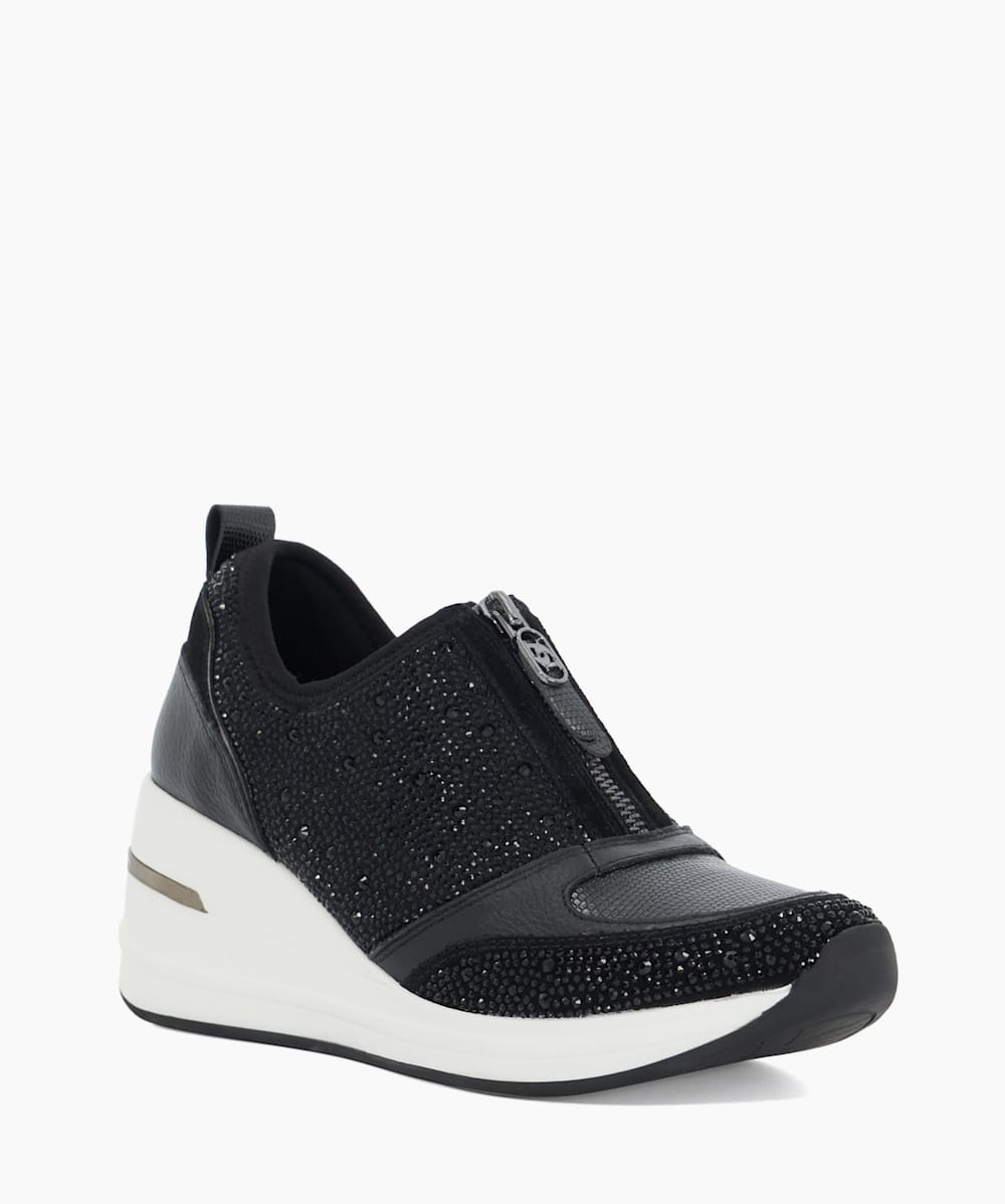 Womens heeled trainers online