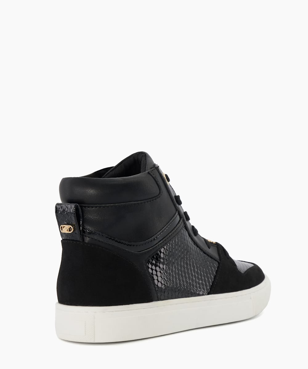Black dune trainers clearance