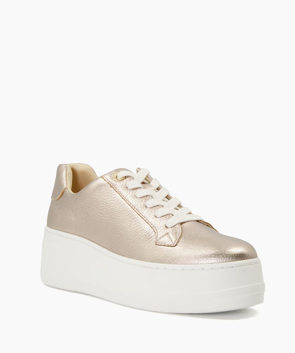 Dune gold trainers cheap