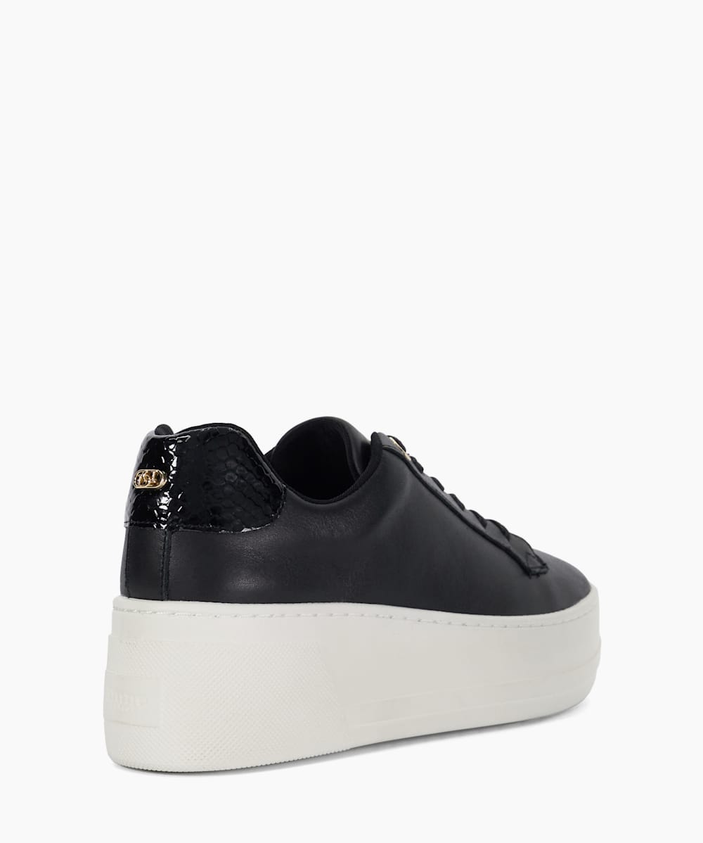 Dune black trainers outlet