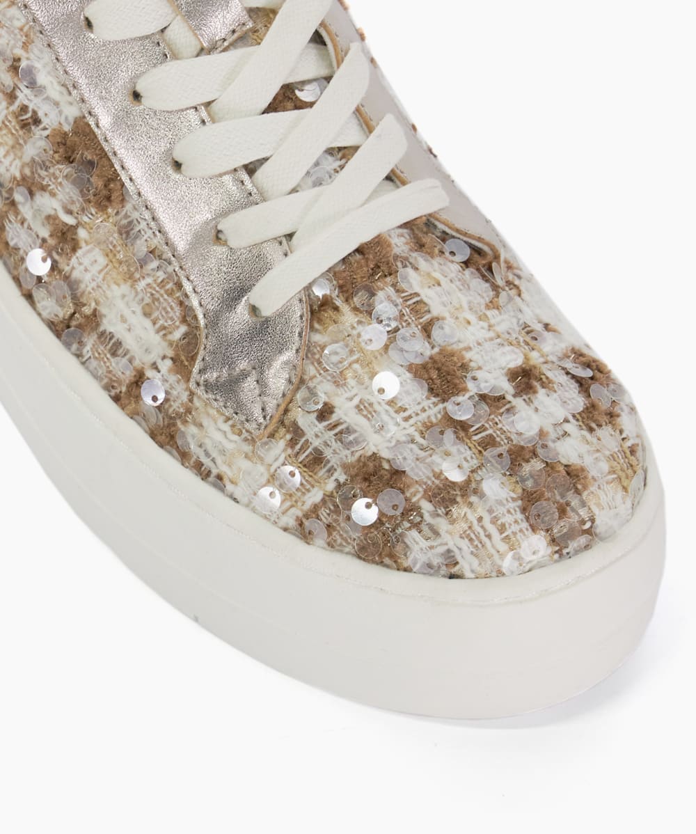 Dune sparkly trainers deals