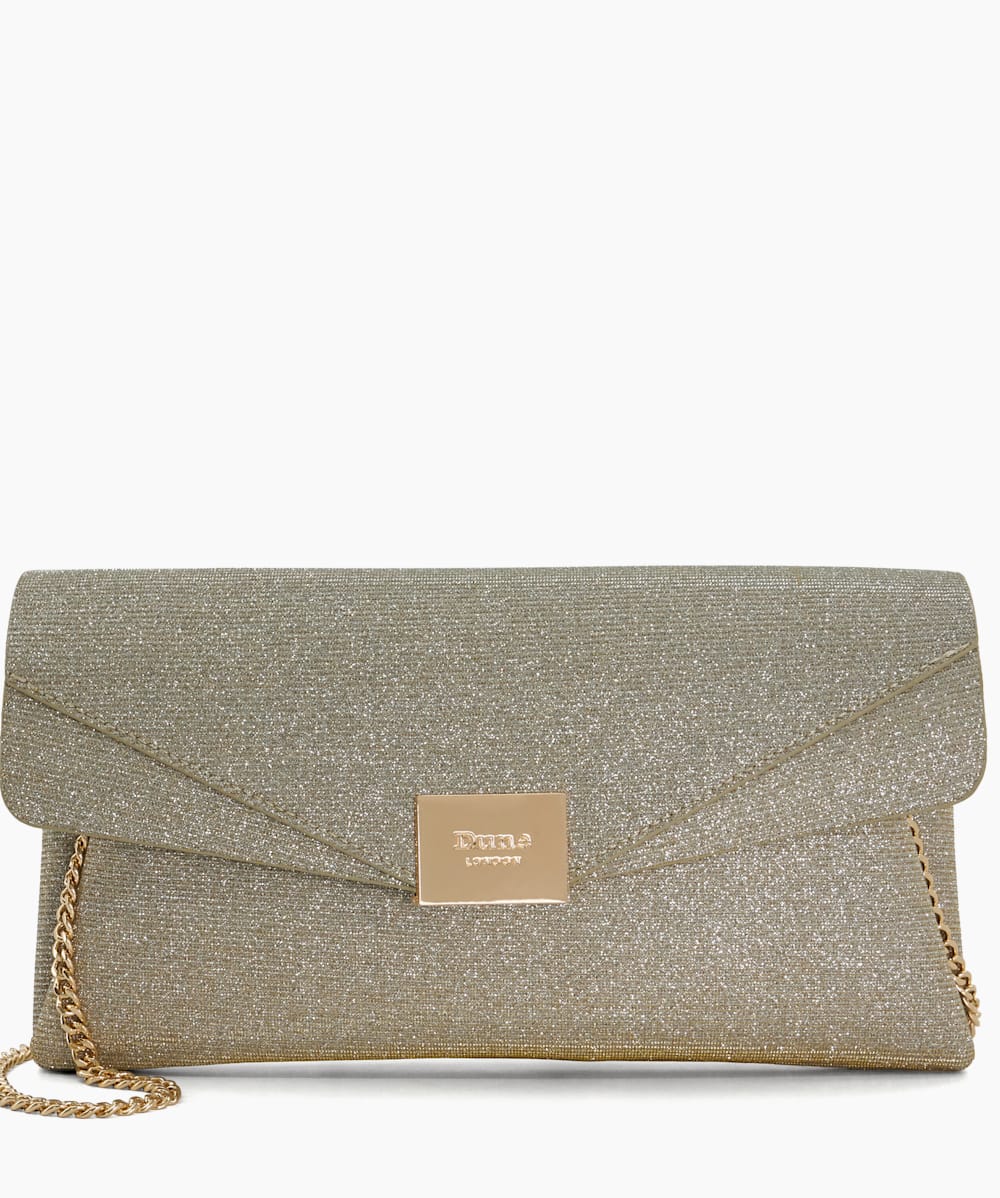 Envelope deals clutch gold