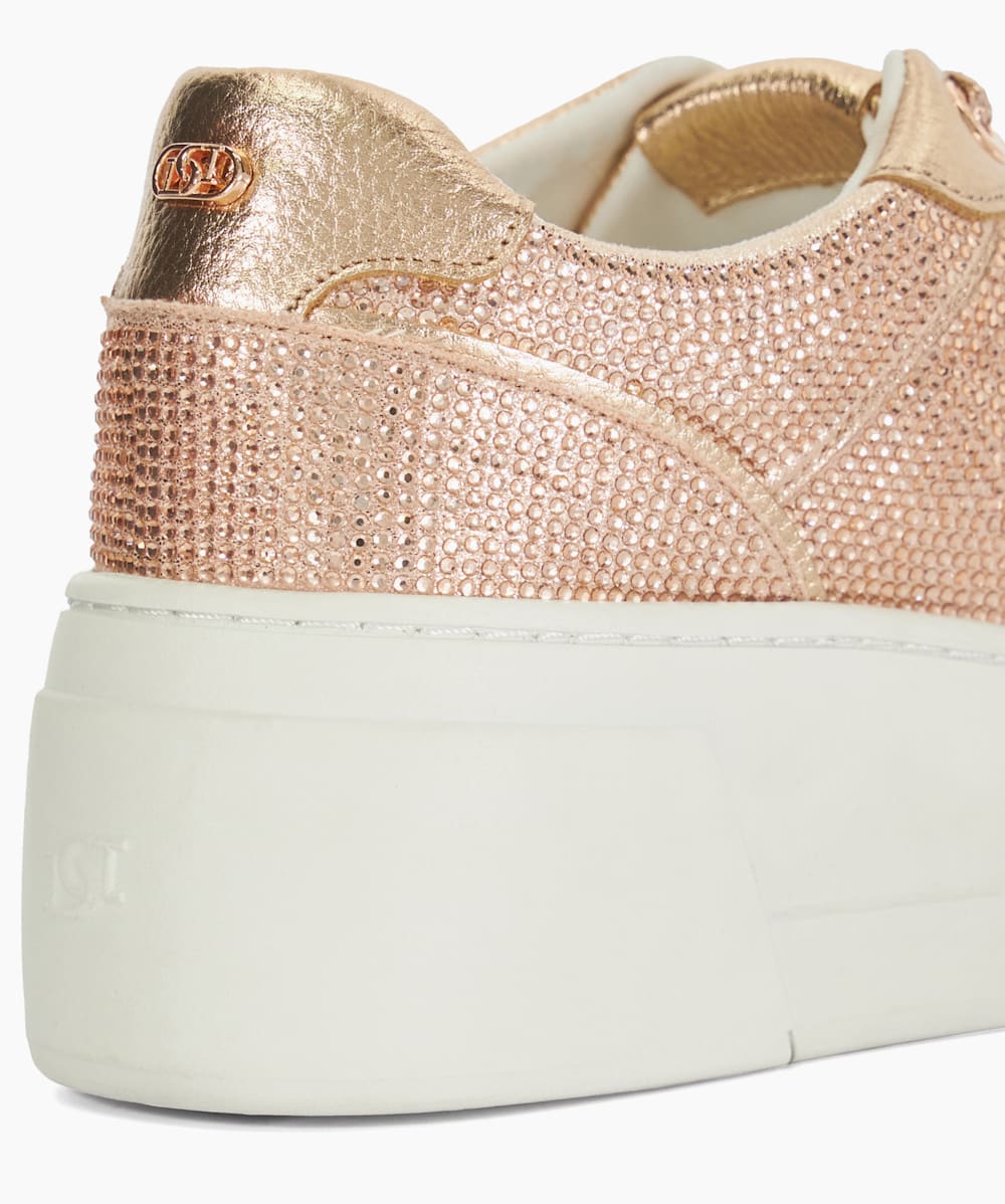 Rose gold chunky trainers sales
