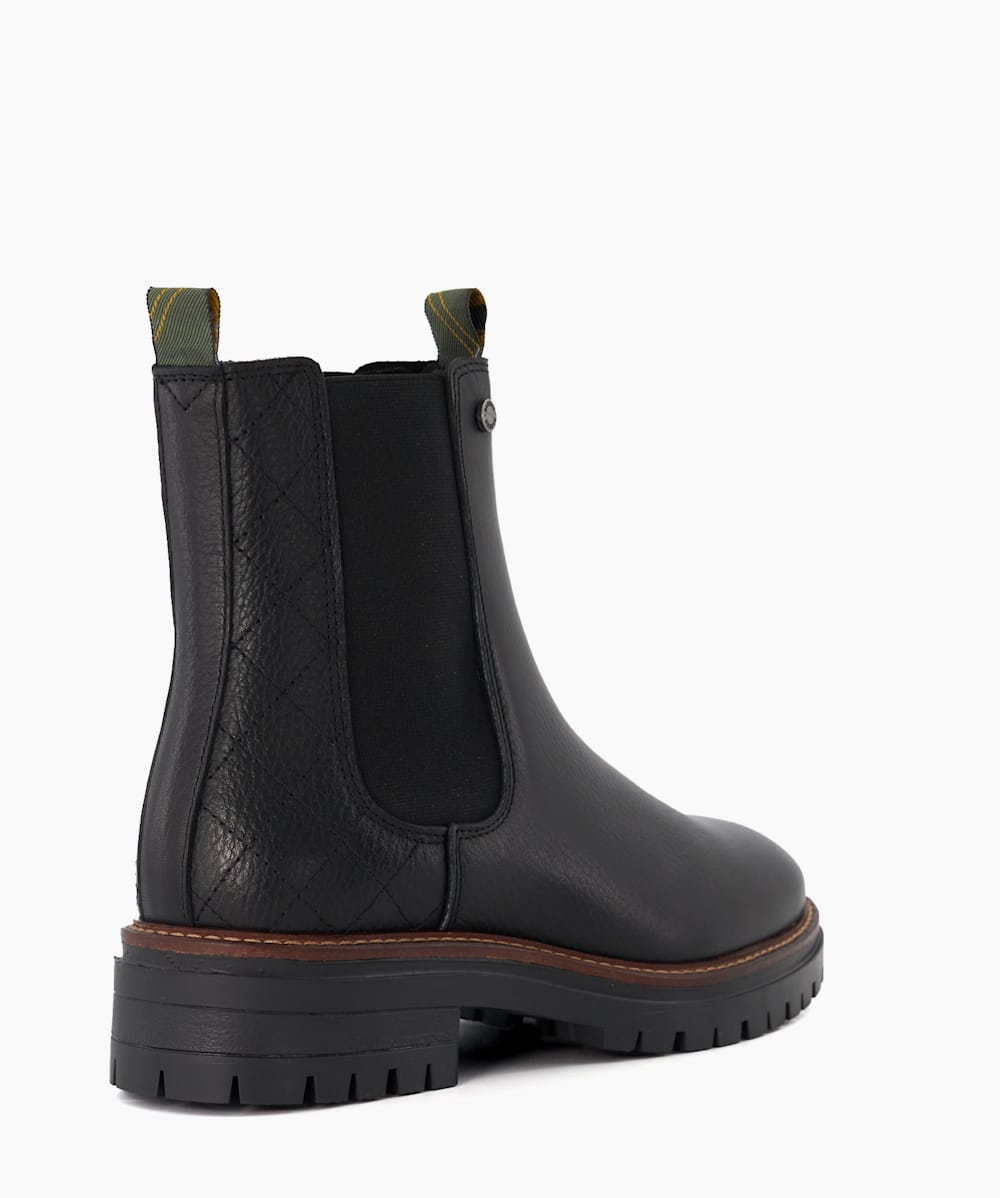Dune black chelsea boots womens clearance
