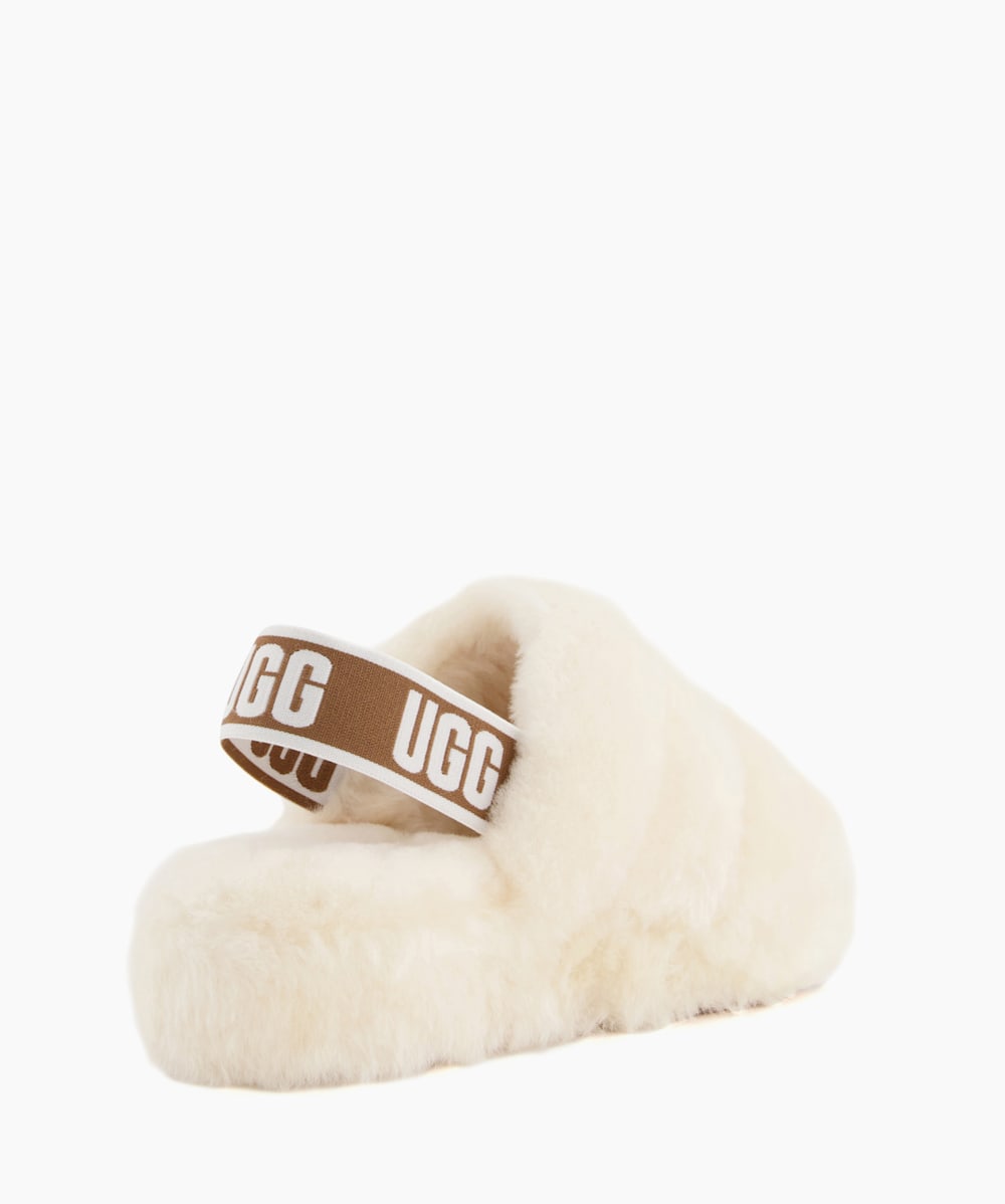 Ugg slippers fluffy on sale