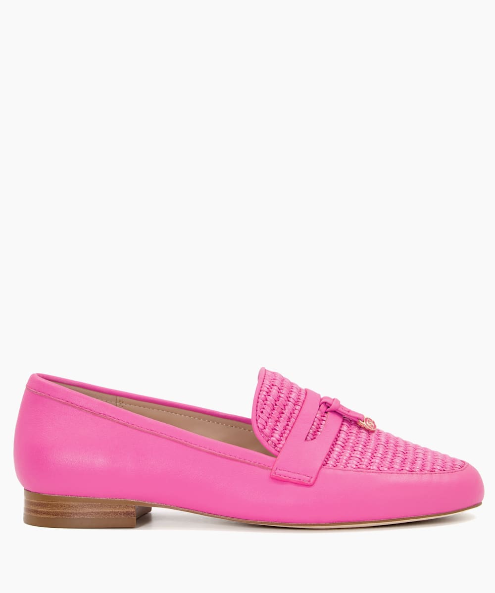 Next pink loafers online