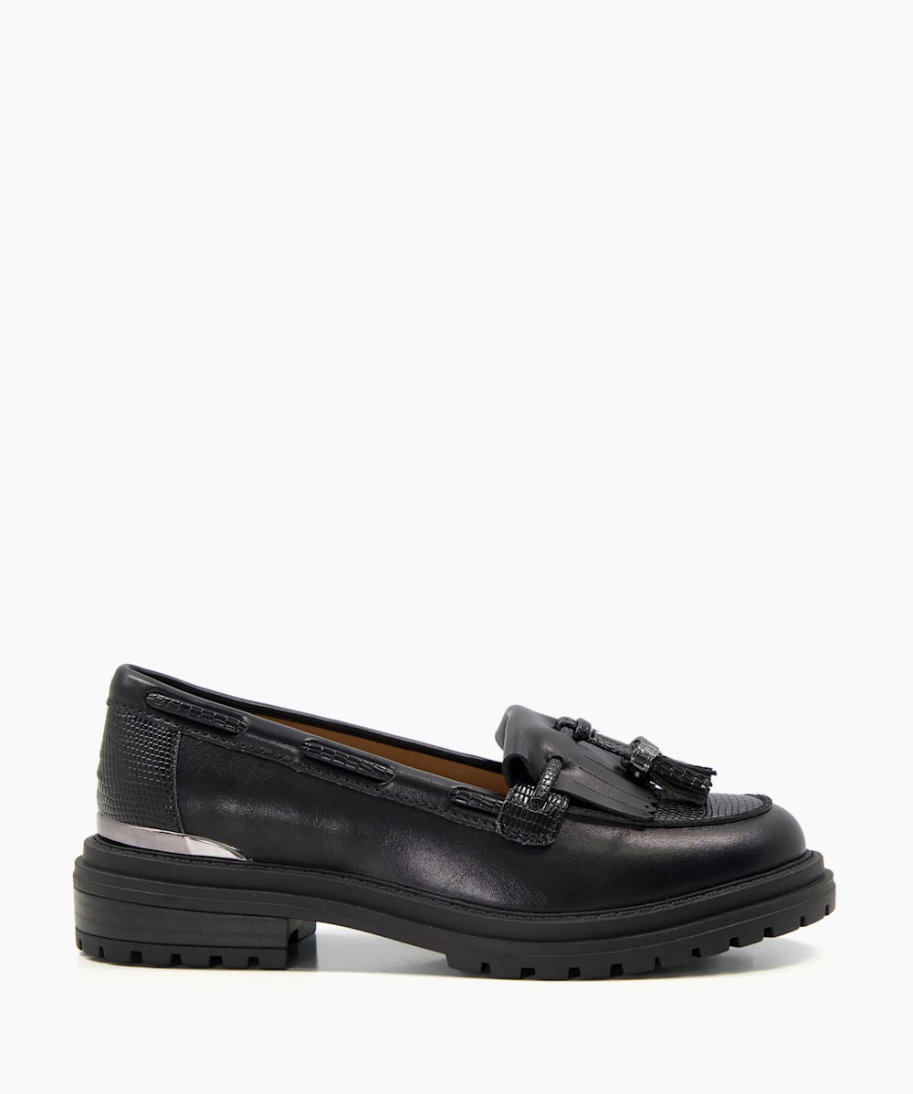 Dune ladies loafers hot sale