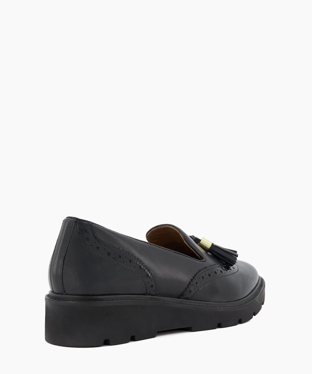 Dune platform loafers hotsell
