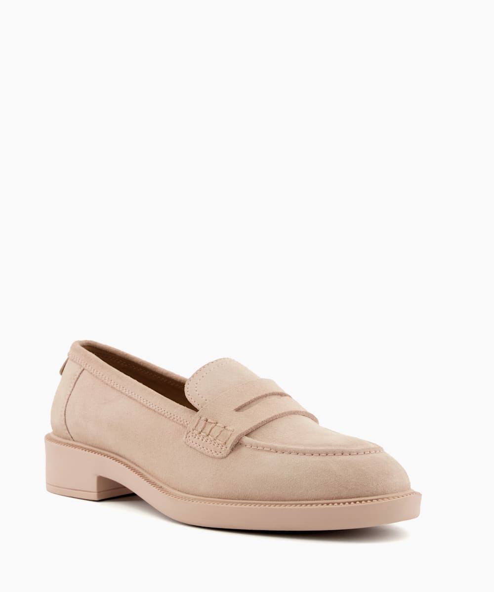 Dune pink outlet loafers